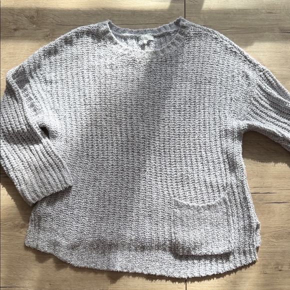 Habitat Sweaters - Habitat Textured Gray Sweater